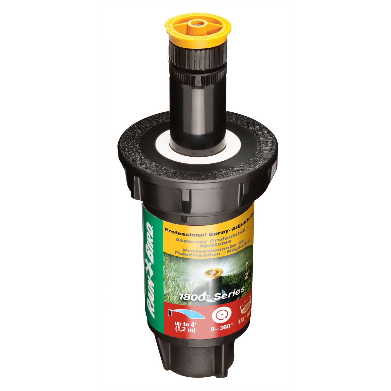 adjust rain bird 1800 sprinkler head