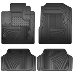 Armor All Black Rubber Auto Floor Mats 4 pk