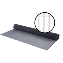 M-D BUILDING PRODUCTS Charcoal Aluminum Door and Window Screen 48 in. W X 84 in. L 1 pk