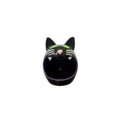Lin-Con Marketing Yellow 1 ct 8 in. LED Prelit Black Cat Candy Bowl Halloween Decor