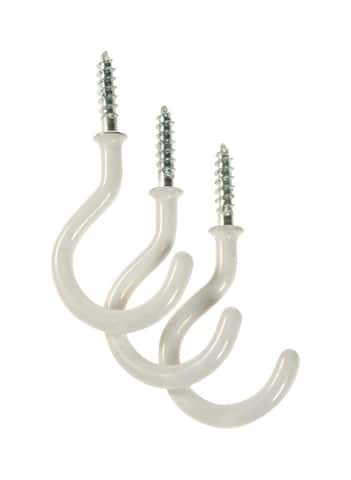 Panacea Black Vinyl 2 in. H Sturdy Plant Hook 3 pk