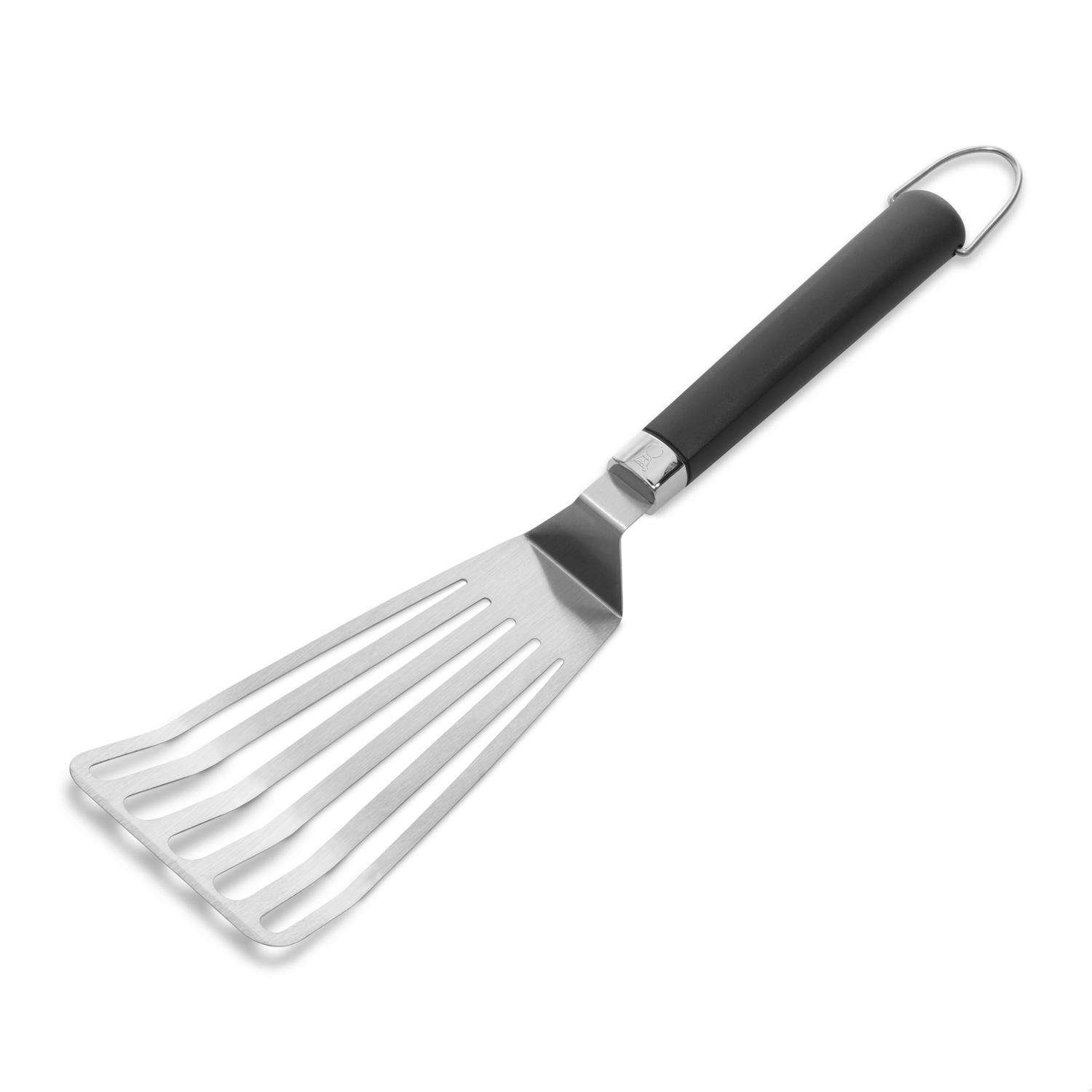 Weber Stainless Steel Black/Silver Grill Spatula - Ace Hardware