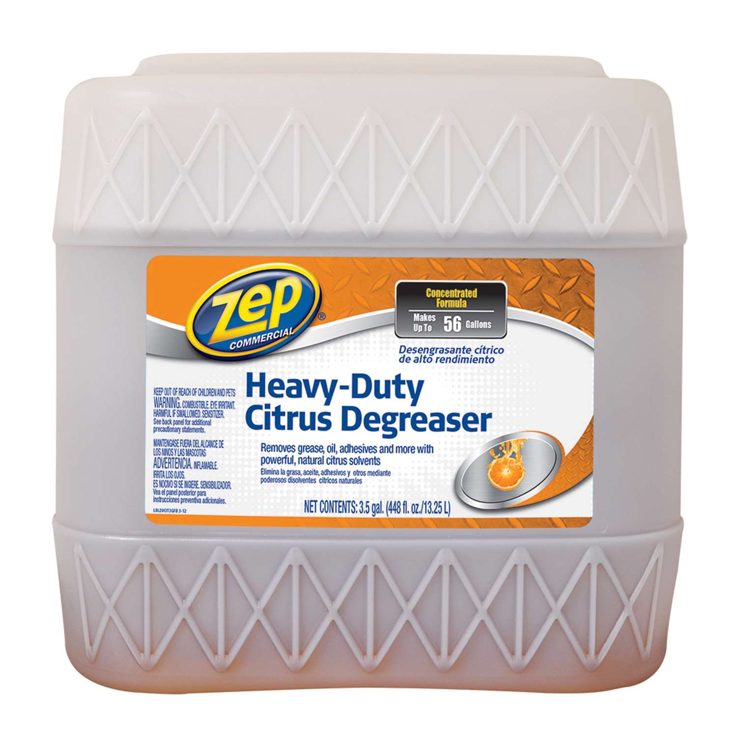Zep Citrus Scent Heavy Duty Degreaser 3 gal Liquid Ace Hardware