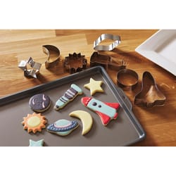 Fox Run Cookie Cutter Silver 7 pc