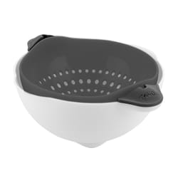 Tovolo Soak N Strain Charcoal Plastic Colander