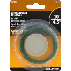 HILLMAN 100 ft. L Steel 24 Ga. Floral Wire