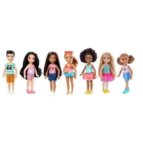 Barbie chelsea and clearance friends dolls