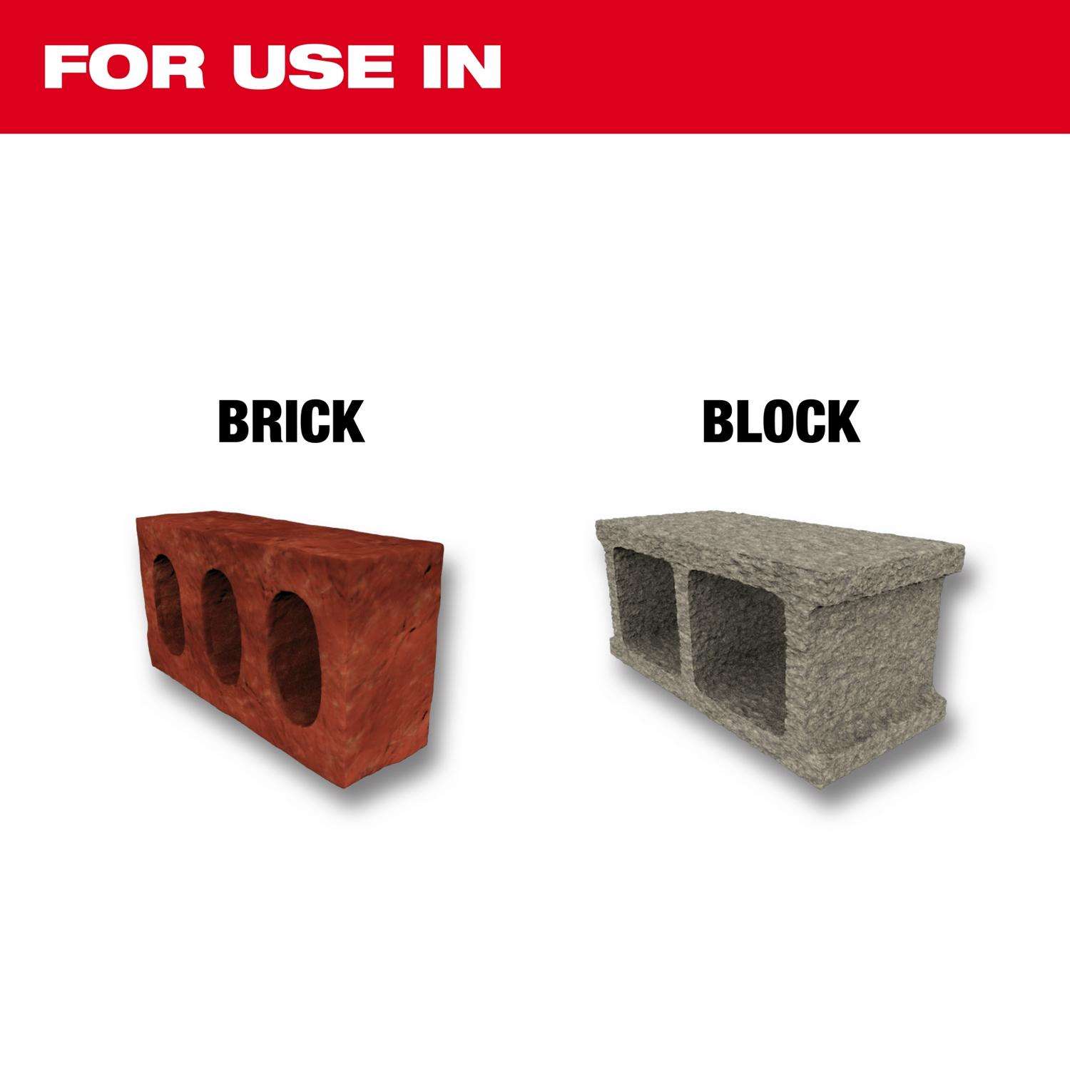 Reciprocating saw online brick