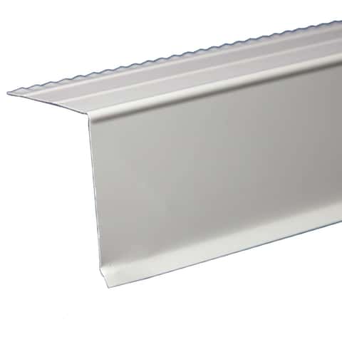 Amerimax 1.5 in. W X 10 ft. L Aluminum Drip Edge Flashing White - Ace ...