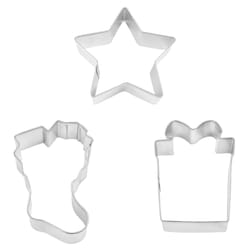 R&M International Corp Silver Steel Cookie Cutter