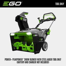 EGO Power+ Peak Power SNT2110 21 in. Single stage 56 V Battery Snow Blower Tool Only W/ STEEL AUGER