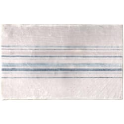 Cozy Living 21 in. W X 33 in. L Multi-Color Canvas Stripe Polyester Accent Rug