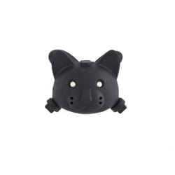 Kikkerland Silicone Cat Bike Light Black