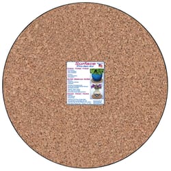 Everspring 0.5 in. H X 16 in. D Cork Planter Mat Brown