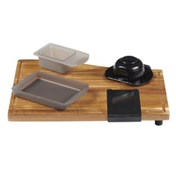 Anchor Hocking 17 in. L X 13 in. W X 1 in. Acacia Wood Cutting Board & Serve Tray