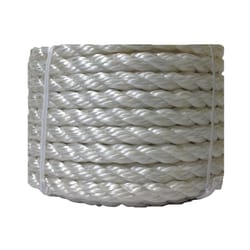 Ace 1/2 in. D X 50 ft. L White Twisted Nylon Rope