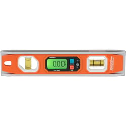 Johnson 10 in. Aluminum Magnetic Programmable Digital Torpedo Level 2 vial