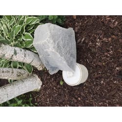 DekoRRa Products Gray Polyethylene 12 in. H X 19 in. L X 14 in. W Artificial Landscape Enclosure Out