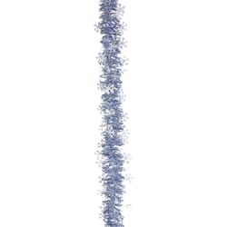 Holiday Trims 3.5 in. D X 15 ft. L Snowflake Tinsel Garland