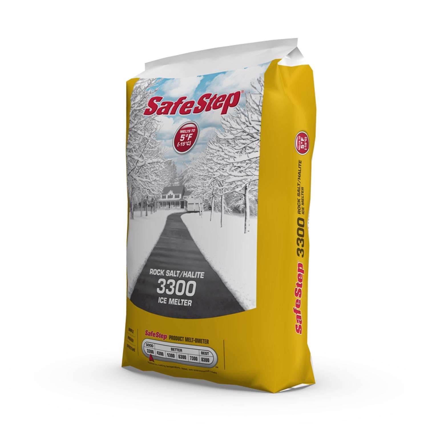50-lb Natural Sodium Chloride Rock Ice Melt Salt in the Ice Melt department  at