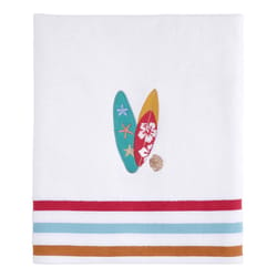 Avanti Linens Surf Time White Cotton Bath Towel 1 pc