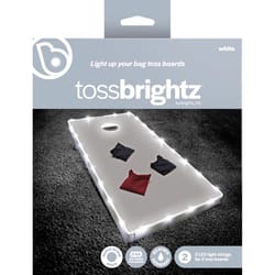 Brightz Toss Brightz White LED ABS Plastics 1 pk