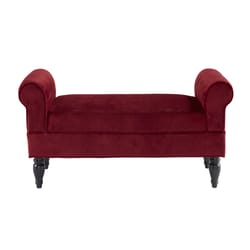 Linon Home Decor Berry Fabric Nellie Bench