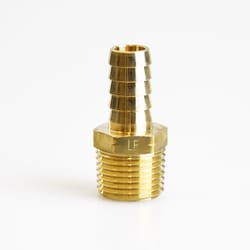 ATC Brass 1/2 in. D X 1/2 in. D Adapter 1 pk