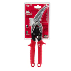 Milwaukee 11.35 in. Steel Left Cut Aviation Snips 22 Ga. 1 pk