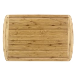 Totally Bamboo 18 in. L X 12 in. W X 0.75 in. Bamboo Cutting Board