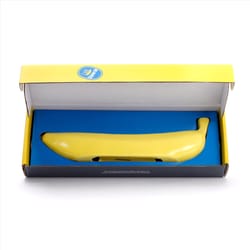 Kikkerland Banana Banorah Ceramic 1 pk