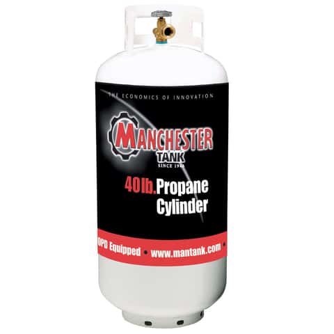  New 20 lb Steel Propane/LP Cylinder with OPD Valve : Patio,  Lawn & Garden