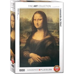 Eurographics Mona Lisa Jigsaw Puzzles Multicolored 1000 pc