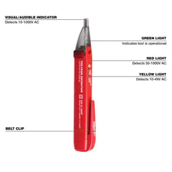 Milwaukee 50-1000 V Dual Range Voltage Tester 1 pk