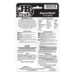 J-B Weld MarineWeld High Strength Automotive Epoxy Paste 1 oz