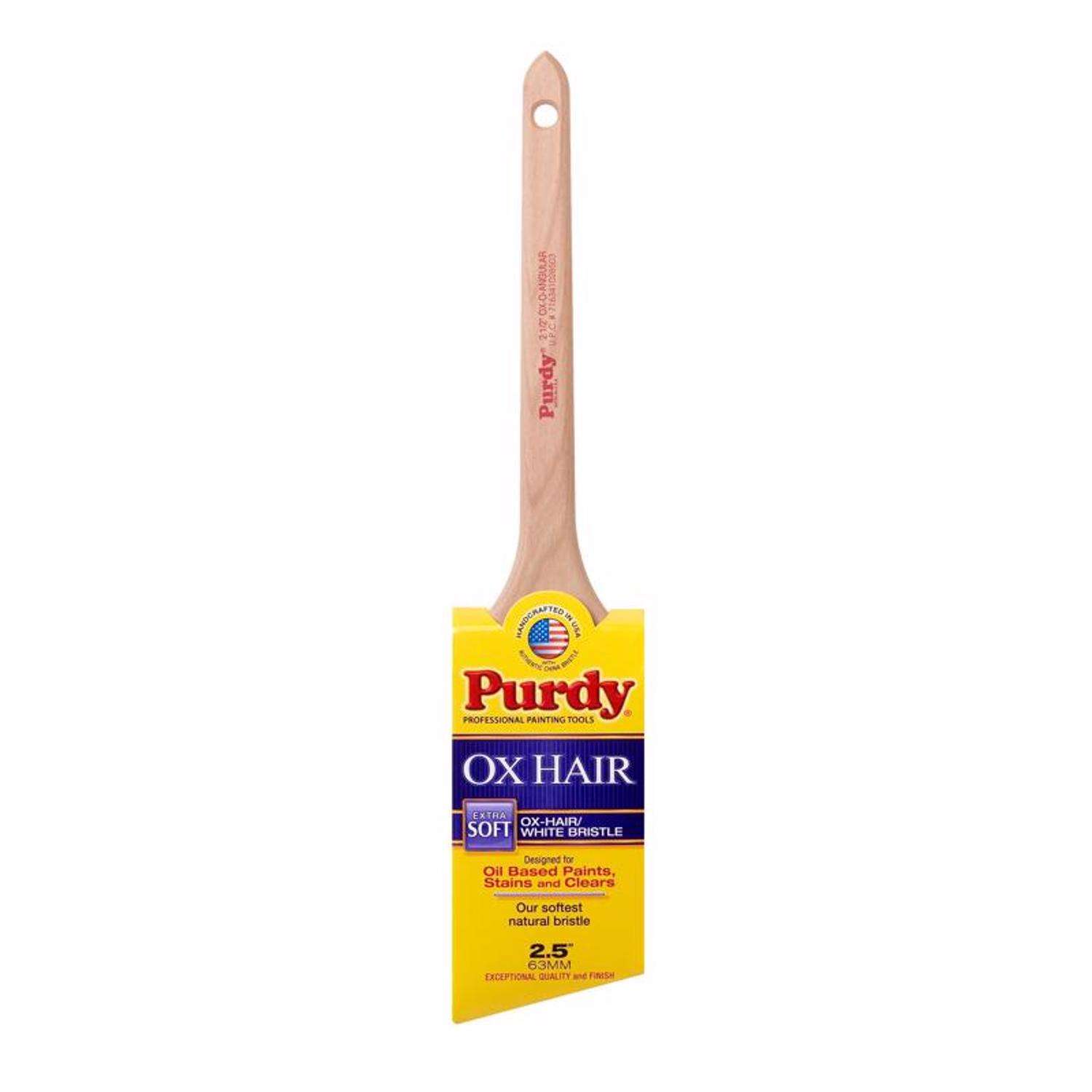 Purdy OxOAngular 21/2 in. Extra Soft Angle Trim Paint Brush Ace
