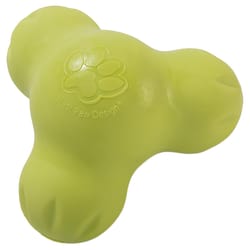 West Paw Zogoflex Green Plastic Tux Dog Treat Toy/Dispenser Large 1 pk