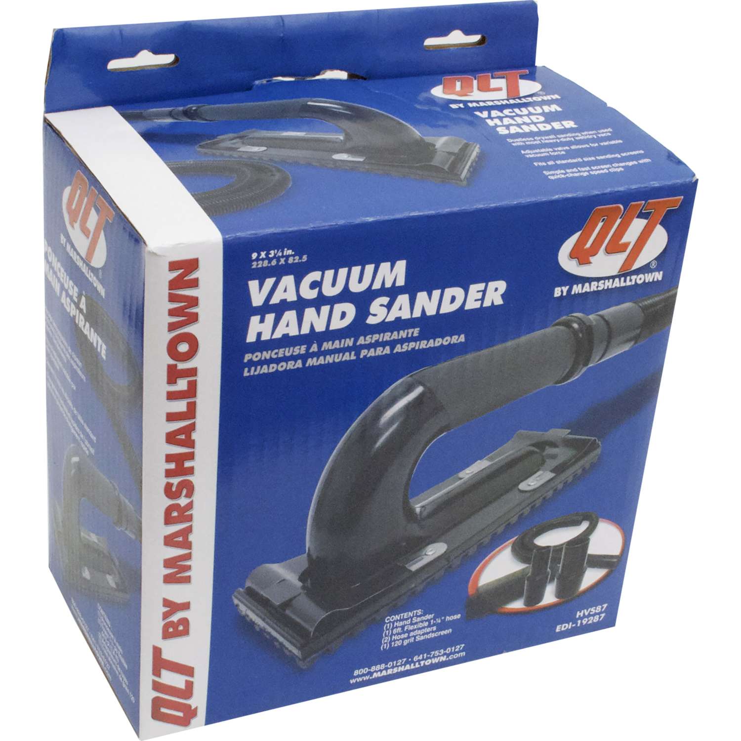 Marshalltown Plastic Drywall Vacuum Hand Sander 3.25 in. W X 9 in. L Marshalltown Plastic Drywall Vacuum Hand Sander 3.25 in. W X 9 in. L