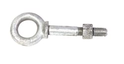 Baron 1/4 in. X 4 in. L Hot Dipped Galvanized Steel Shoulder Eyebolt Nut Included