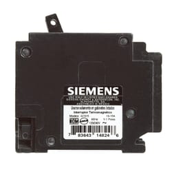 Siemens 15/15 amps Tandem Single Pole Circuit Breaker