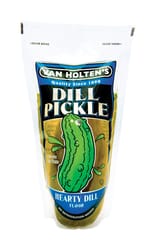 Van Holten Jumbo Dill Pickles 6 oz Bagged