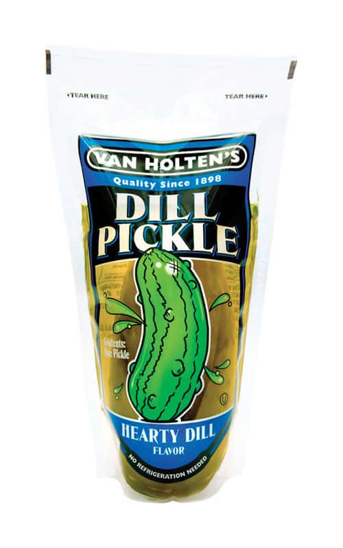Van Holten Jumbo Dill Pickles 6 oz Bagged Ace Hardware