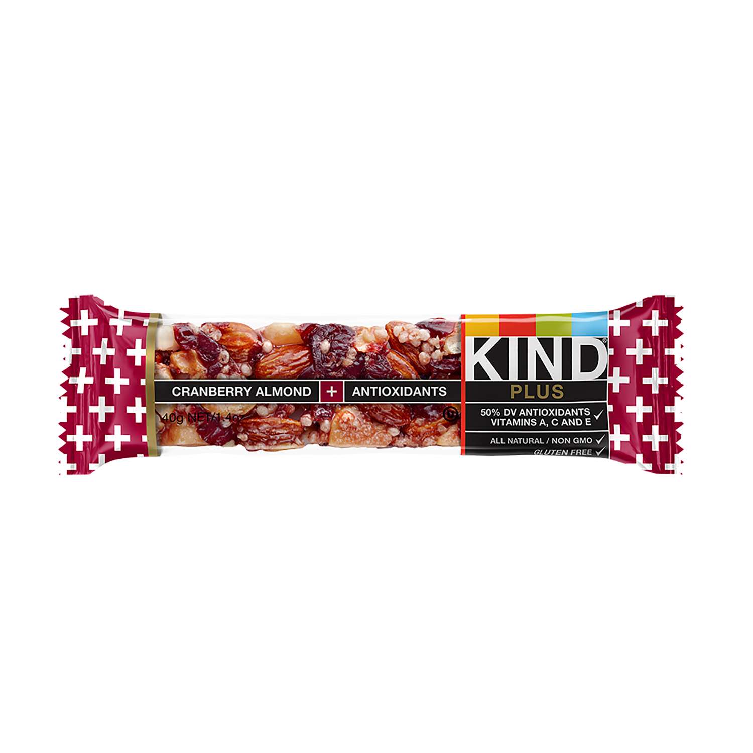 KIND Plus Cranberry Almond Granola Bar 1.4 oz Packet - Ace Hardware