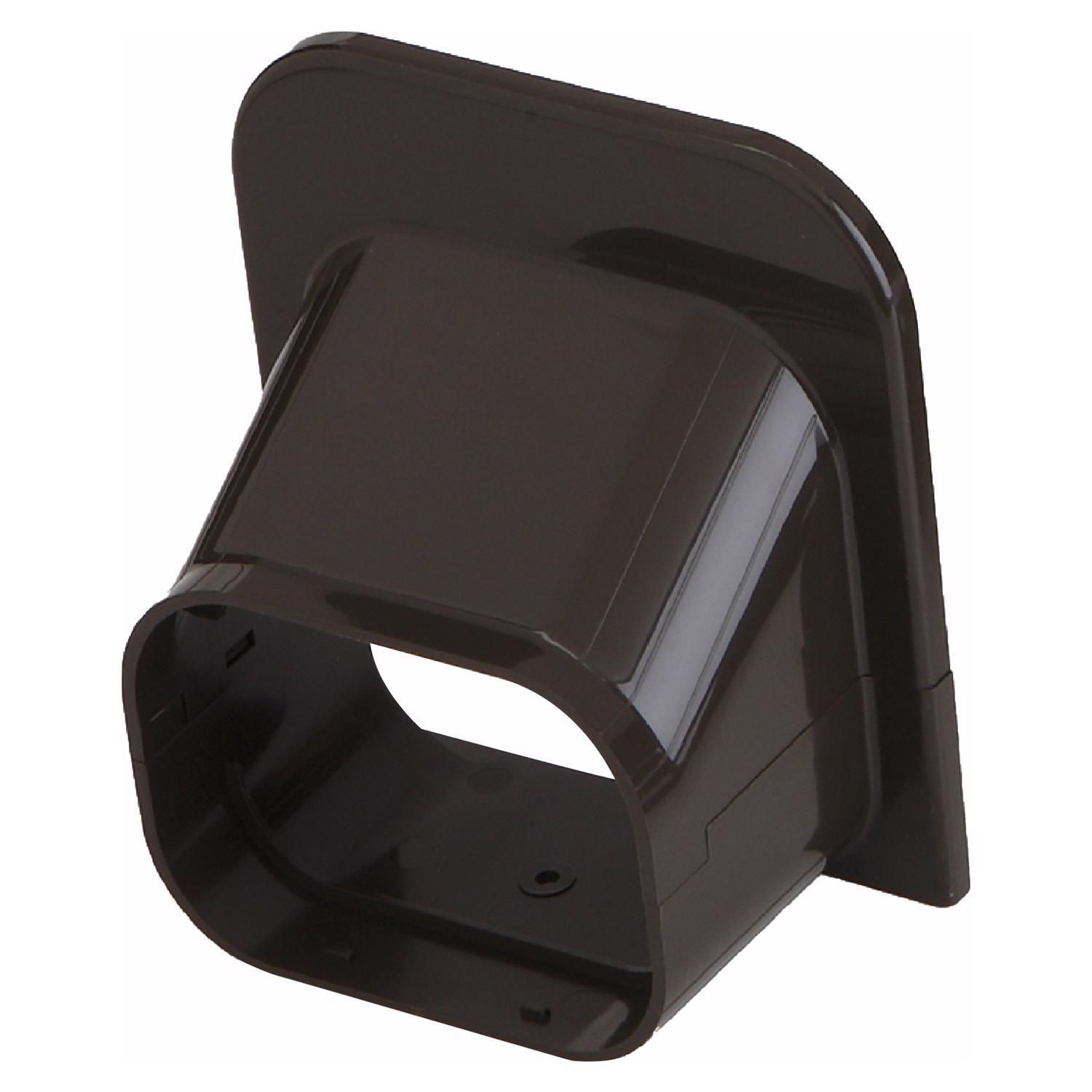 Slimduct Line Set Covers 5.38 in. W X 5.38 in. H Brown Sansujyuku sansujyuku.com