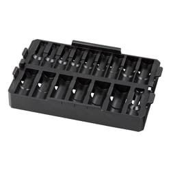 Milwaukee Shockwave 11.99 in. L X 1/2 in. drive Metric Socket Tray 1 pc