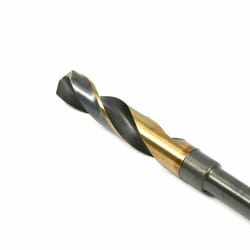 Forney Command Pro 21/32 in. High Speed Steel Silver and Deming Drill Bit 3-Flat Shank 1 pc