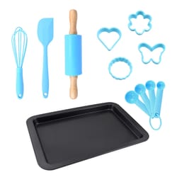 R&M International Corp Blue Silicone Junior Bakeware Set