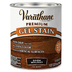 Varathane Premium Dark Walnut Oil-Based Linseed Oil Modified Alkyd Gel Stain 1 qt