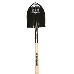 Seymour S200 56 in. Steel Round Shovel Wood Handle