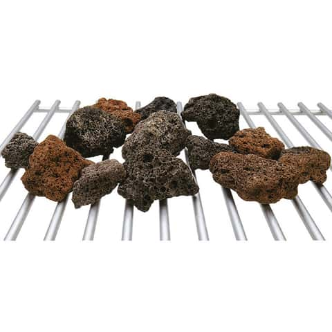 Char Broil All Natural Lava Rock Briquettes 6 lb Ace Hardware